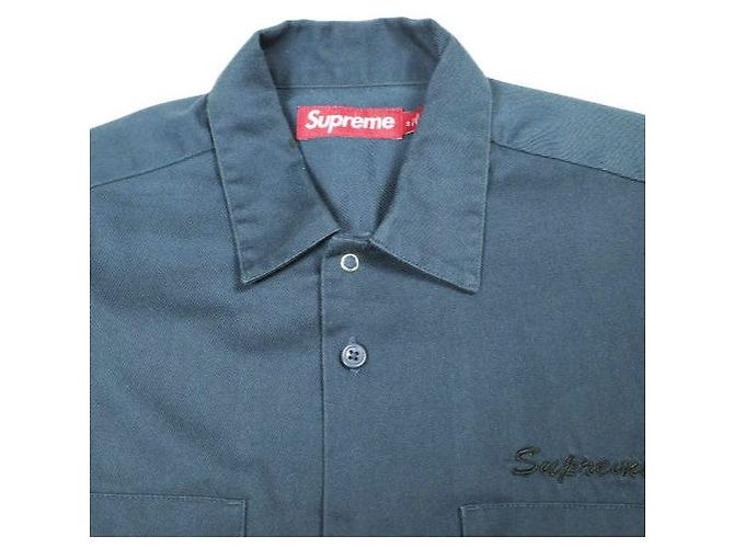 Supreme SNOW WHITE Work Shirt Langarmhemd - Ansicht 3