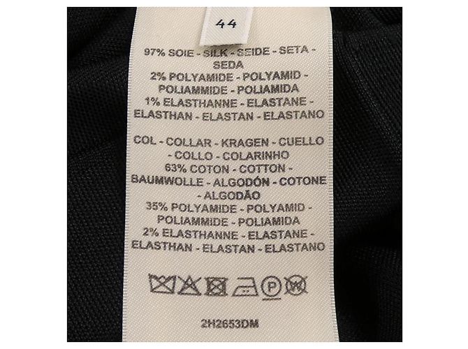Top de punto Hermès LOOK15 Negro - vista 3