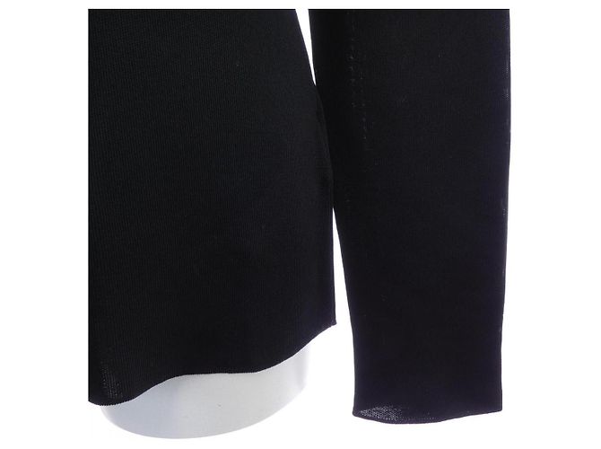 Top de punto Hermès LOOK15 Negro - vista 6