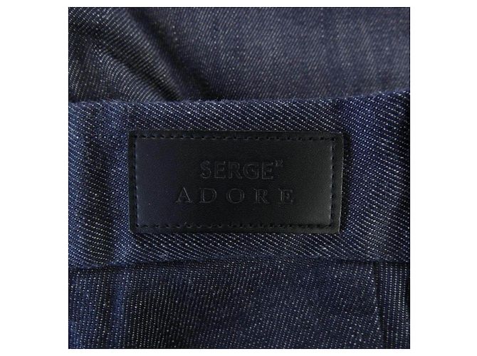 Autre Marque Pantaloni SERGE de bleu ADORE - vista 6