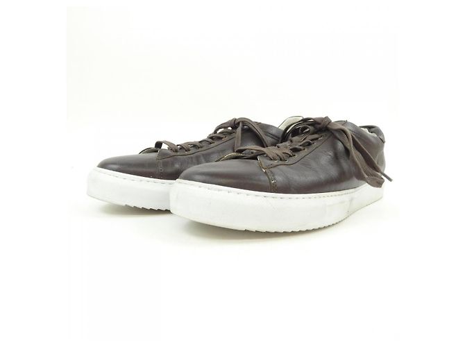 Autre Marque Stefano Gamba Leder-Sneaker - Ansicht 3