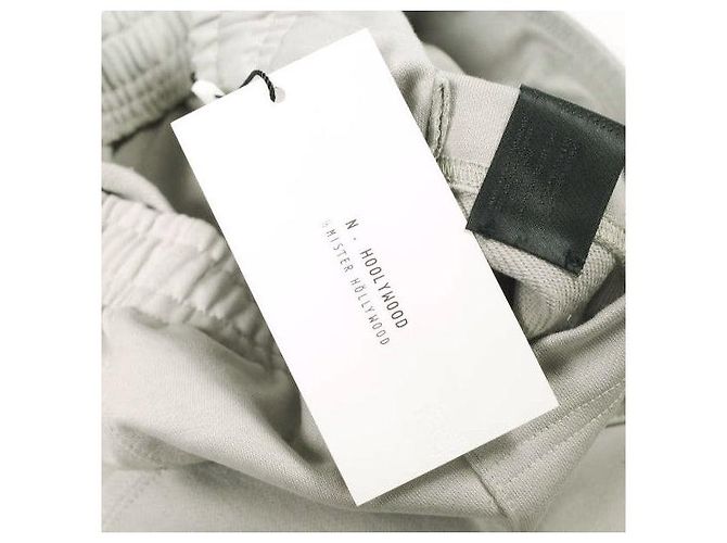 Autre Marque N.HOOLYWOOD COMPILE LINE Cotton Wide Easy Pants - vista 4