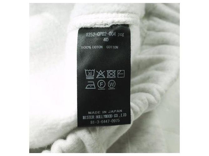 Autre Marque N.HOOLYWOOD Pantaloni jogger in cotone FR - vista 10