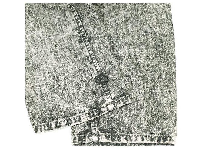 Vaqueros Wide Leg de Denim Teñido Marmolado Marni - vista 9