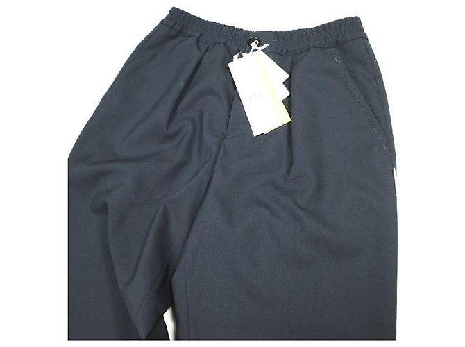 Pantalones Marni de lana tropical con 1 pliegue - vista 4