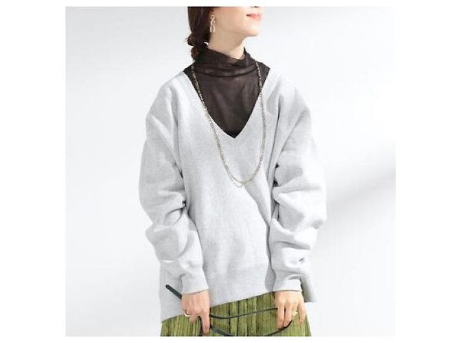 Autre Marque Sweatshirt Champion Reverse Weave com Decote em V - vista 3