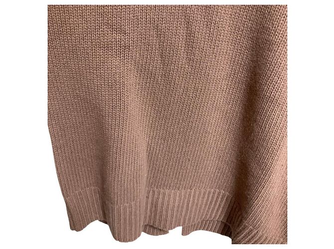 Autre Marque EMMEL REFINES high neck slit back knit pullover - view 6