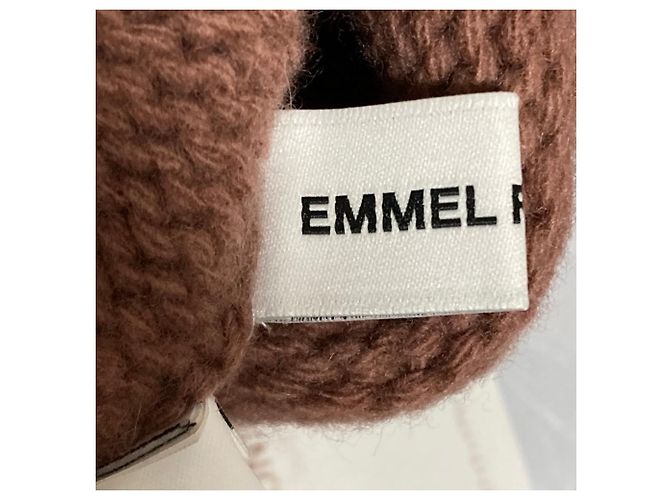 Autre Marque EMMEL REFINES high neck slit back knit pullover - view 8