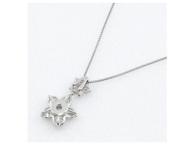 Autre Marque Collana Fiore in Platino e Diamanti - vista 9