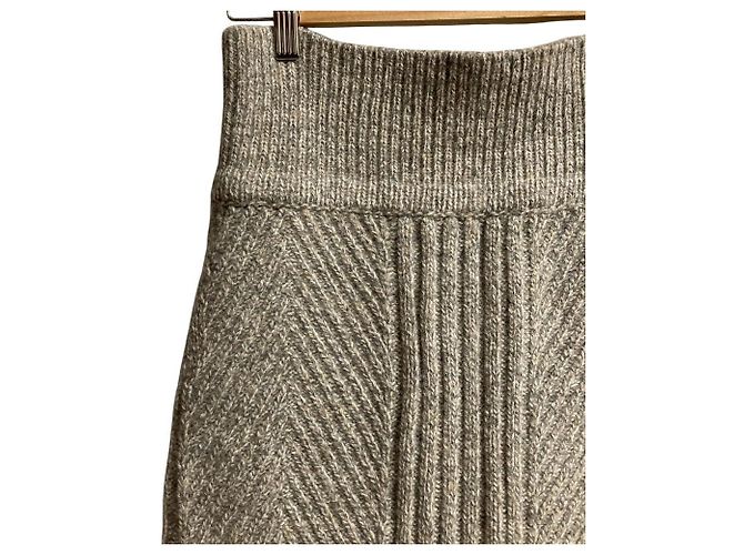 Autre Marque Jupe en maille Aqua en laine et cachemire BACCA - vue 3