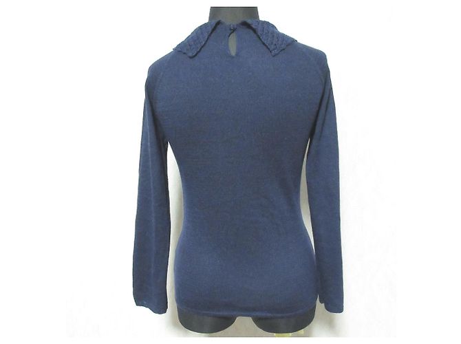 Autre Marque mina perhonen malha de seda e cashmere shell - vista 2