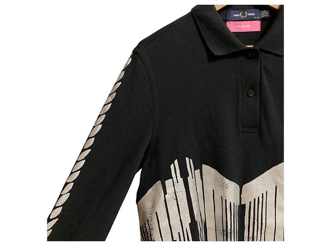 Autre Marque FRED PERRY Polo de manga larga de algodón - vista 2