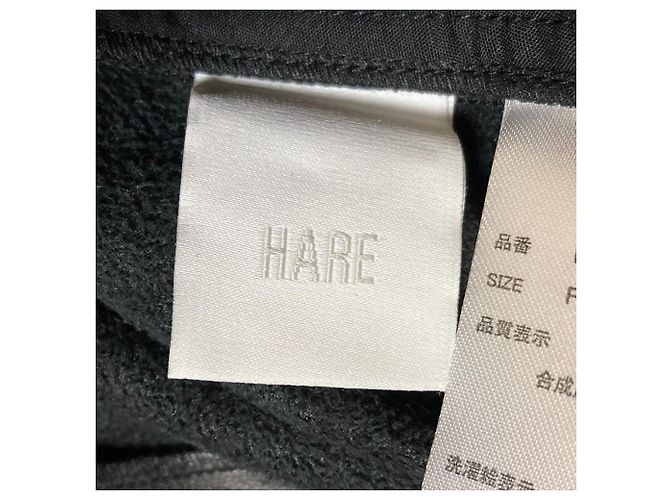 Autre Marque Falda circular HARE de cuero sintético - vista 4
