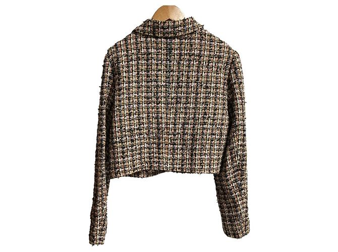 Autre Marque Ameri VINTAGE PLAYFUL TWEED JACKET giacca in tweed - vista 4