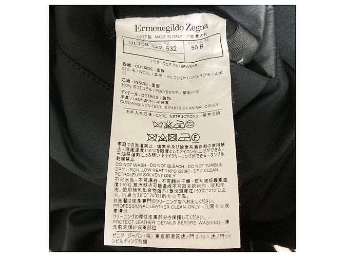 Autre Marque Abrigo de piel Ermenegildo Zegna ELEMENTS - vista 8