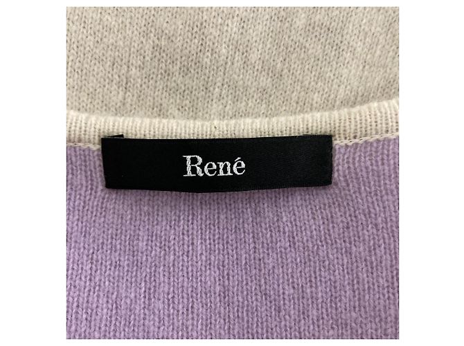 Autre Marque Abrigo de punto Rene con puños de perlas sintéticas - vista 5
