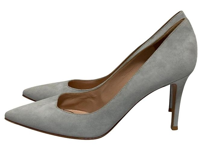 Autre Marque Décolleté in camoscio Gianvito Rossi - vista 5