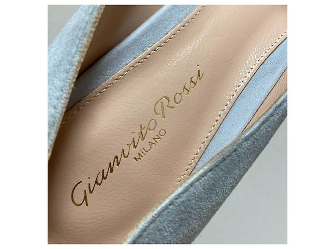 Autre Marque Décolleté in camoscio Gianvito Rossi - vista 8