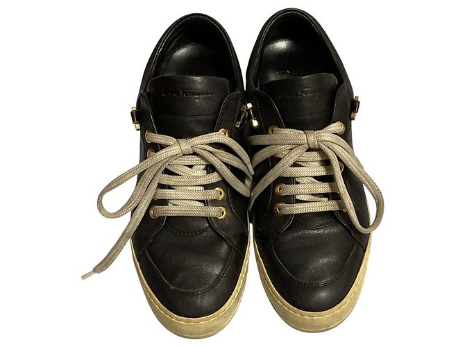 Salvatore Ferragamo Leder-Sneaker - Ansicht 2