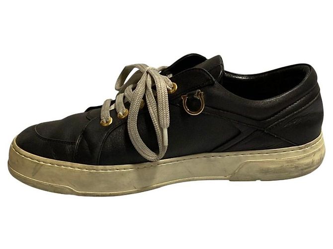 Salvatore Ferragamo Leder-Sneaker - Ansicht 5