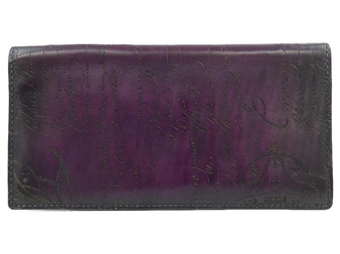 Cartera de piel Berluti Espace Scritto - vista 2
