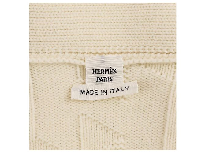 Hermès Cárdigan de punto jacquard Hermes - vista 8