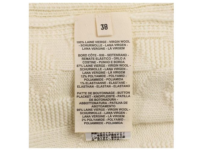 Hermès Cárdigan de punto jacquard Hermes - vista 9