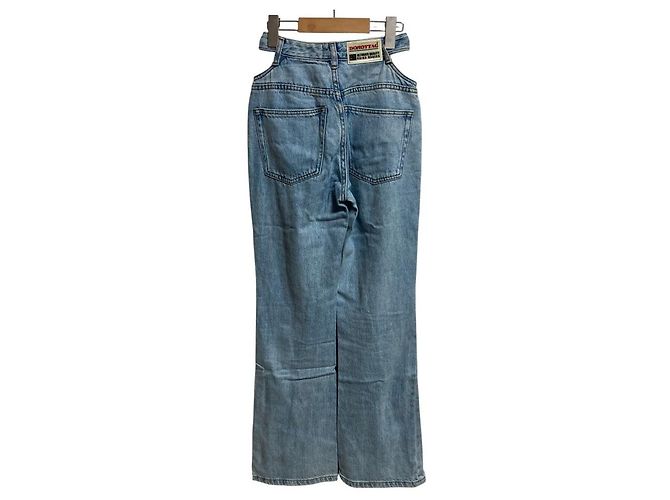 Autre Marque Pantalones de denim con recortes DONOTTAG - vista 2