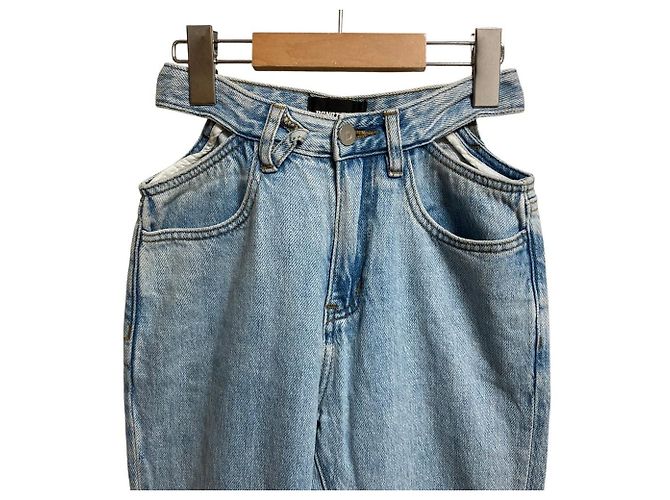 Autre Marque Pantalones de denim con recortes DONOTTAG - vista 3