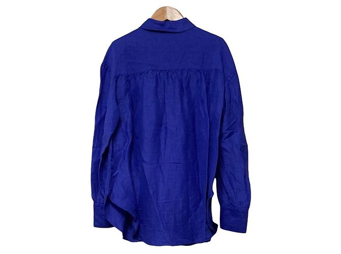 Autre Marque Camicia a maniche lunghe in lino Safilin SHIPS - vista 3