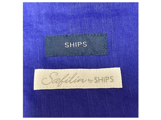 Autre Marque Camicia a maniche lunghe in lino Safilin SHIPS - vista 4