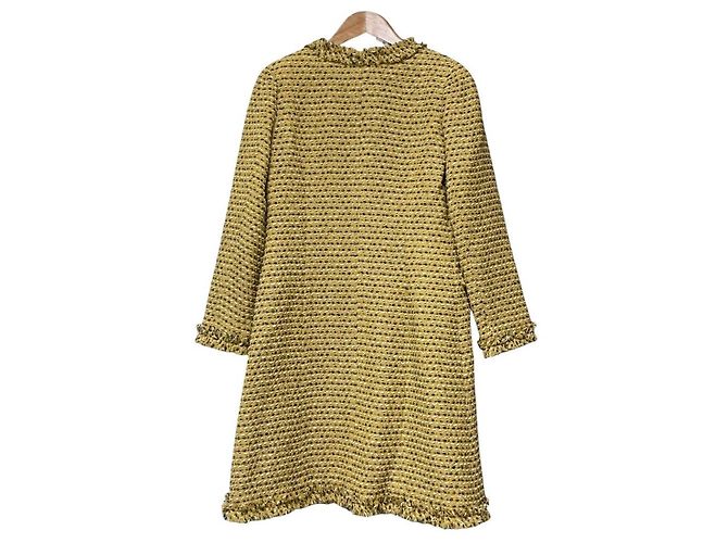 Autre Marque Abrigo de tweed sin cuello Rene - vista 3
