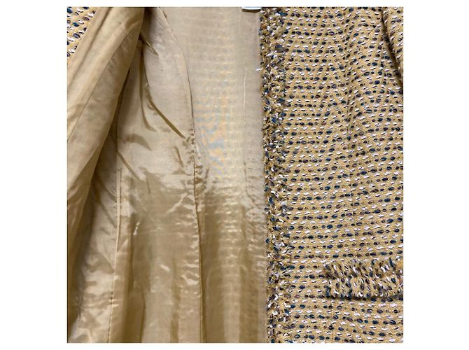 Autre Marque Abrigo de tweed sin cuello Rene - vista 4