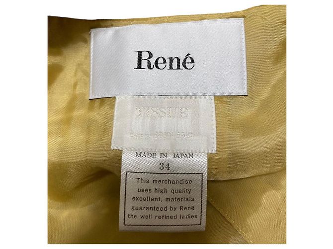 Autre Marque Abrigo de tweed sin cuello Rene - vista 5