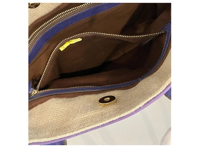 Autre Marque Tila March Leder-Canvas Tote Bag - Ansicht 8