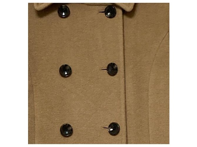 Autre Marque Abrigo de lana relajado Green Label - vista 2