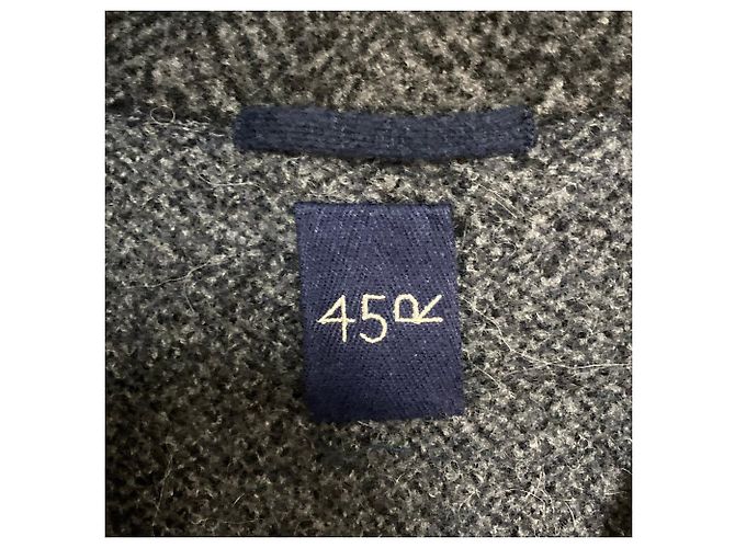 Autre Marque Abrigo con capucha 45R Float de lana encogida - vista 6