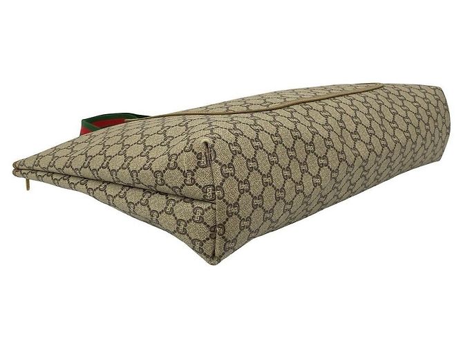 Saco Tote Gucci em couro e PVC - vista 7