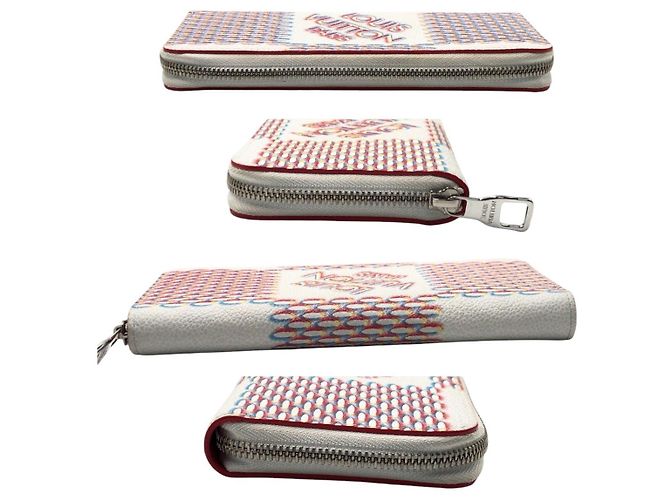 Cartera Larga Louis Vuitton Zippy Wallet Vertical Damier Spray - vista 7