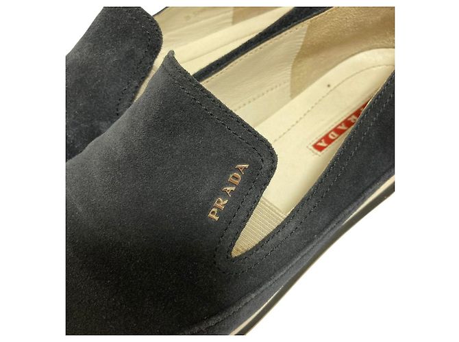Prada Sports Suede Slip-on Sneaker - Ansicht 6