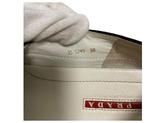 Prada Sports Suede Slip-on Sneaker - Ansicht 8