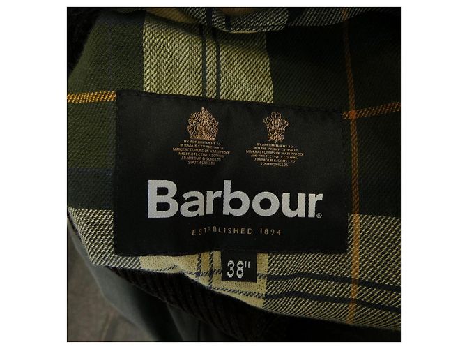 Casaco Barbour Verde - vista 4