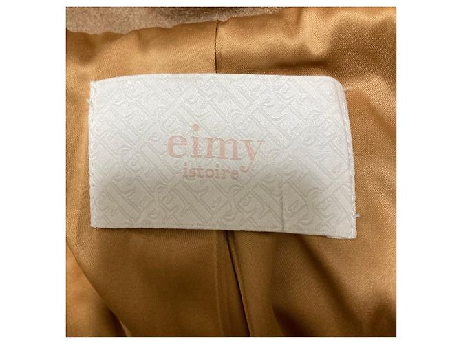 Autre Marque eimy istoire ES Motif Wool Cape Coat - vista 5