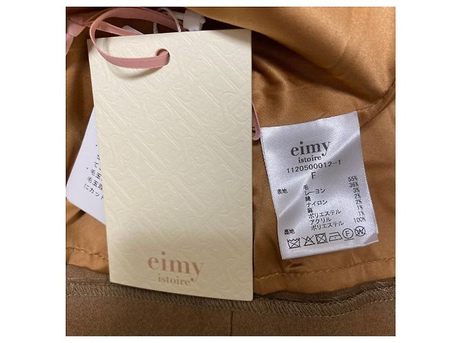 Autre Marque eimy istoire ES Motif Wool Cape Coat - vista 6