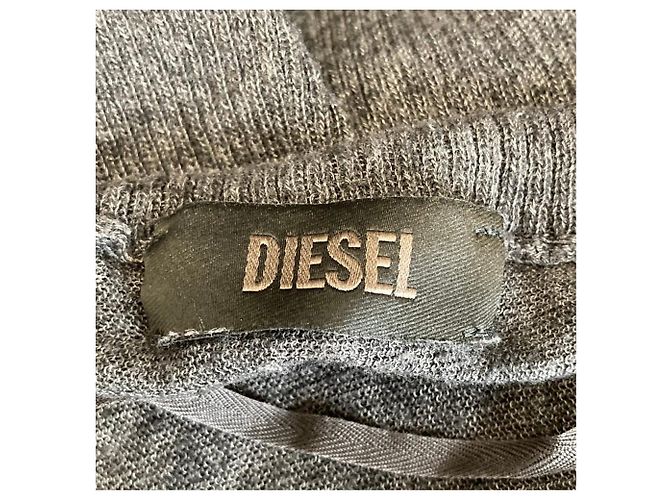 Autre Marque Cárdigan de punto de mezcla de lino Diesel - vista 4