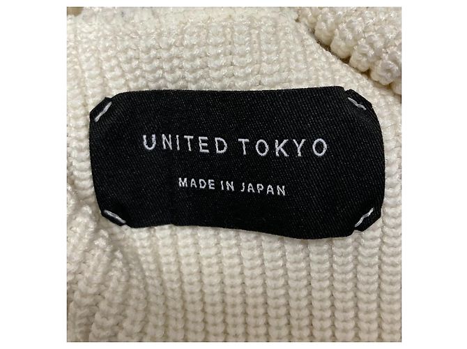 Autre Marque UNITED TOKYO Strickpullover mit Design auf der Rückseite - Ansicht 5