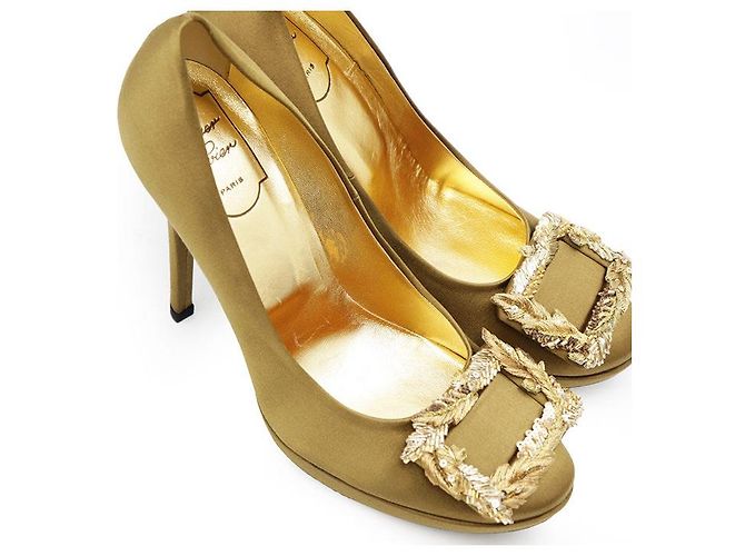 Roger Vivier Satin-Pumps - Ansicht 14