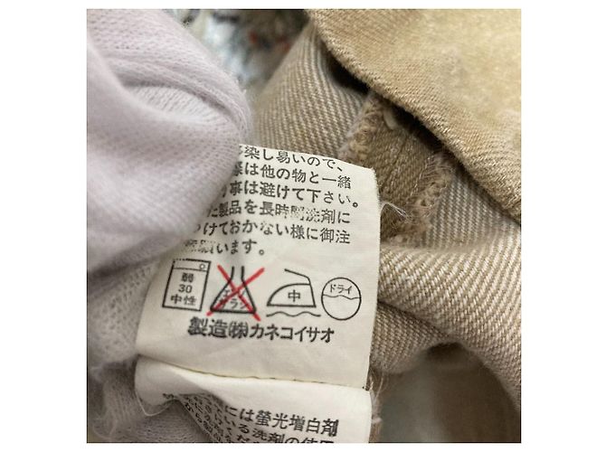 Autre Marque Falda larga de algodón bordada KANEKO ISAO - vista 6