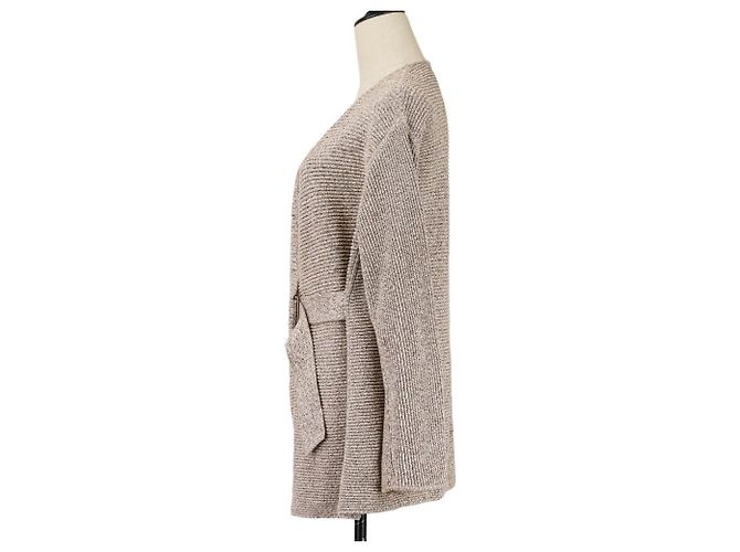 Autre Marque Chaqueta sin cuello con cinturón de algodón DES PRES - vista 3