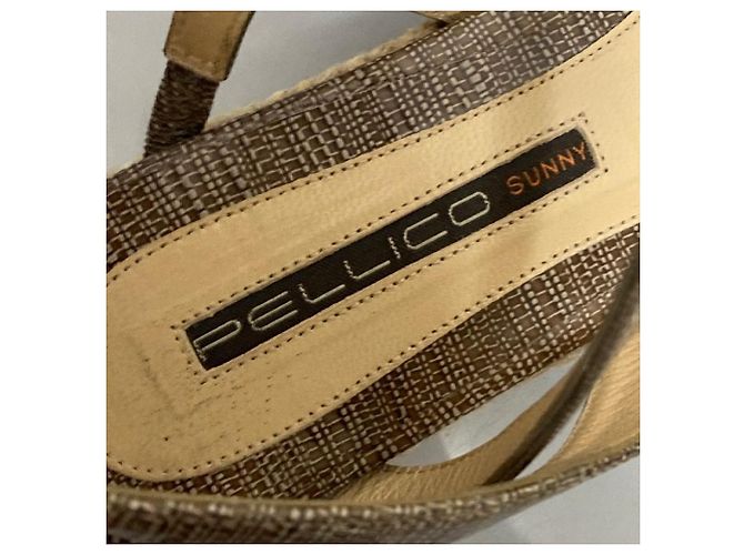 Autre Marque Sandali Espadrille in pelle Pellico - vista 10